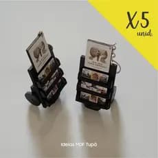 Kit 5 Chaveiros Carrinho de Publicações JW