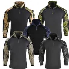 Homens Ao Ar Livre Camuflagem Selva Hoodies Treinamento Com Capuz Masculino Acampamento Caminhadas Camisas Topos