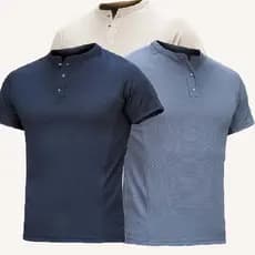 Camiseta Masculina De Manga Curta Esportiva De Secagem Rápida De Verão Ao Ar Livre Tamanho Grande Cor Sólida Top Respirá