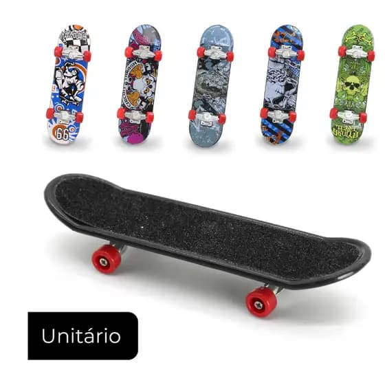 Skate De Dedo Profissional Fingerboard Maple Rocker Duplo Criativo