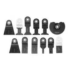 Kit 12 Pçs Acessórios Multi Ferramenta Oscilante Universal