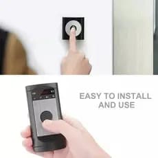 Interfone Eletrônico Sem Fio Campainha Residencial 50m