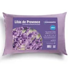 Travesseiro Infantil Antialérgico 30x45cm Com Aromaterapia Lavanda Toque Macio Confortável