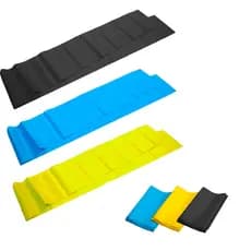Kit 3 Faixas Elásticas 1m One Life Sports® | Pilates Fisioterapia e Fitness