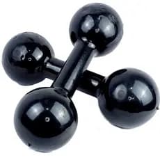 Par Halter Emborrachado 6 a 10kg One Life Sports Musculação e Treino de Força