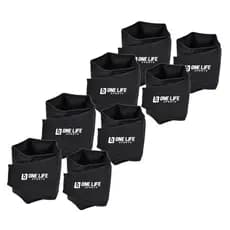 Kit Caneleiras 2kg + 3kg + 4kg + 5kg Tornozeleira Profissional