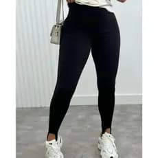 calça legging pezinho feminina Cintura alta