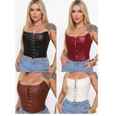 Cropped Corselet Courino