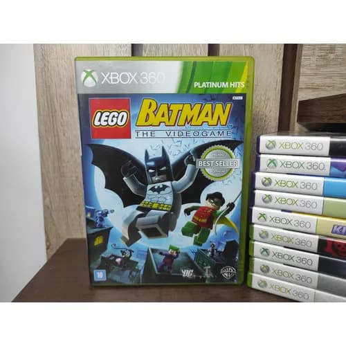 Lego Batman The Vídeo Game Original Xbox 360 - Mídia Fisica