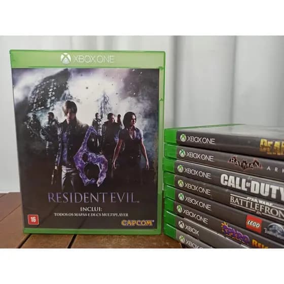 Jogo Resident Evil 6 Original p Xbox One - Midia Fisica