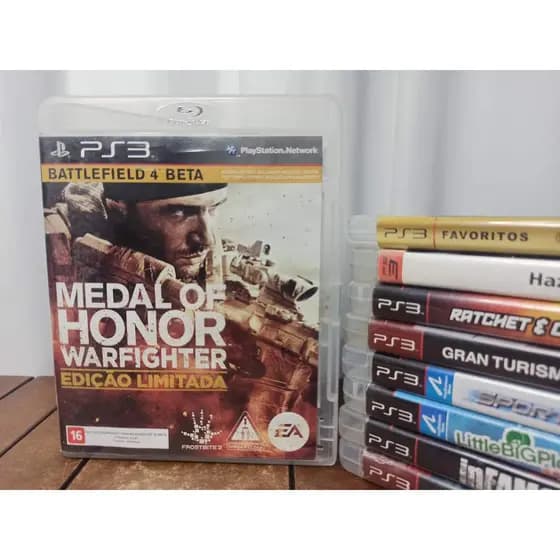 Jogo Medal Of Honor Warfighter E. L. Original Ps3 - M Física
