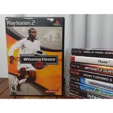 Jogo World Soccer Winning E. 8 I. Original Ps2 -Mídia Física