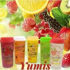 Bebida com Nata de coco Suco de frutas importado 630ml Gigante