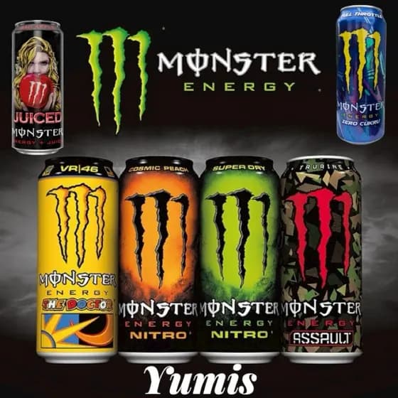 Monster Energy Nitro Importado de 500 ML e Nacional 473ml Vários Sabores
