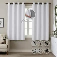 Cortina Corta Luz Blackout PVC 2,20 m x 1,30 m Sala Cozinha Quarto