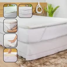 Pillow Top Casal Ergonômico de Espuma que se Molda ao Corpo
