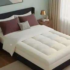 Capa Protetora de Colchão Pillow Top Sherpa 400 Fios Macio Soft Pele de Carneiro Protetor