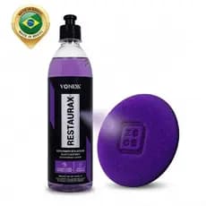 Vonixx Restaurax Revitalizador Renovador De Plásticos Internos E Externos Automotiva Aplicador 500 ml