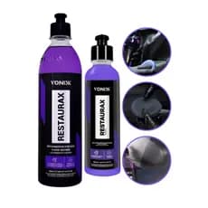 Vonixx Restaurax 240 ml ou 500 ml Revitalizador Restaurador Renova Plásticos Automotivo