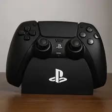 Suporte Controle PS5 DualSense PlayStation – Base Stand Organizador Gamer Mesa