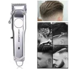 Máquina De Cortar Cabelo Profissional Inoxidável Kemei 1997