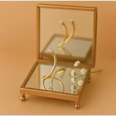 Anel banhado a ouro 18k, 10 Milésimos.