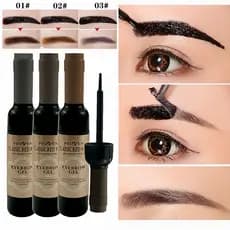 Sombra De Tatuagem Para Sobrancelha Gel Preto  / Café Cinza / À Prova D 'Água De Longa Duração