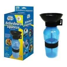 Bebedouro Portátil Napi - Garrafa Squeeze Pet 500ml Antiderrapante Antivazamento 500ml
