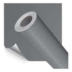 Papel De Parede Adesivo Texturizado Cinza 5 Metros X 45 Cm