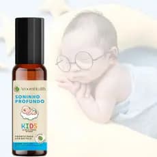 Óleo Kids Soninho Profundo 10ml - Aroma Delicado Para Bebês - Produto Natural