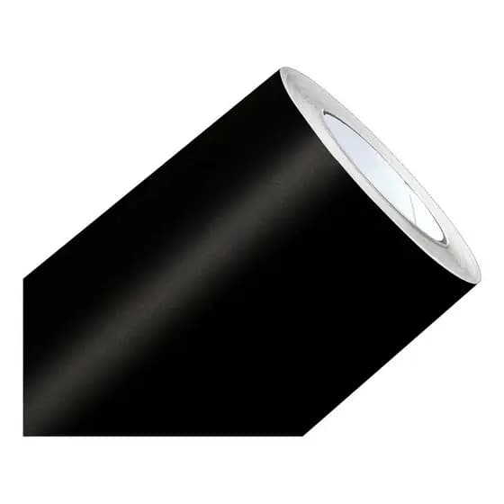 Papel Adesivo Preto 5 METROS X 45CM Adesivo Para Parede Moveis