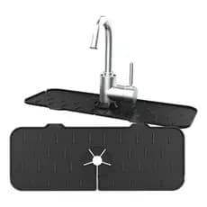 Protetor de Torneira Silicone - Tapete Absorvente Cozinha e Banheiro
