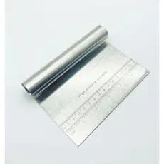 Espátula Em Inox Prática Raspador De Massa Com Cabo Tubular 15cm