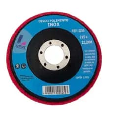 Disco de Polimento Inox Lotus 115mm com Acabamento de Alta Qualidade