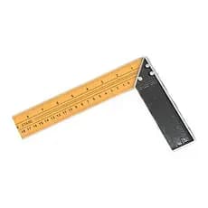 Esquadro Aço Temperado 24 Polegadas 60cm Medições Obra Construção