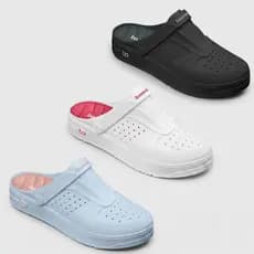 Chinelo Clog Feminino Urban Boaonda Ortopédica Palmilha Removível Esporão Fascite