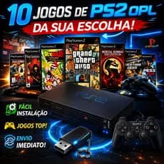 10 JOGOS DE PS2 OPL DA SUA ESCOLHA