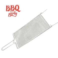Grelha Churrasco  P/ Miúdos Coração Dobrável Médio Churrasco Qualidade
