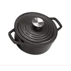 Panela Caçarola de Ferro N °18 ( PROMOÇÃO DO DIA )Assar Pães Caseiros  Vai ao Forno