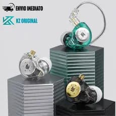 Fone KZ EDX Pro Profissional Intra-auricular Driver Dinâmico Magnético 10mm Original Gamer