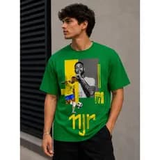 camisetas brasil neymar masculina preta frebte costa camiseta torcedor seleçao brasileira