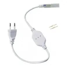 Adaptador Conector Fita Mangueira Led 110-220v