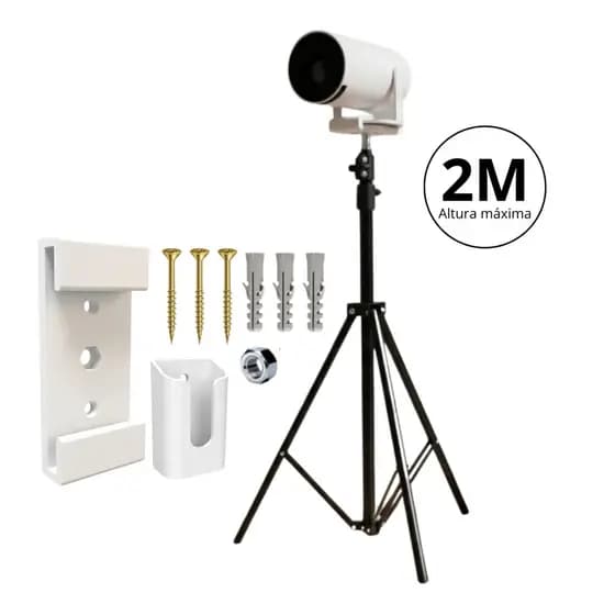 Kit Completo Suporte para Projetor HY300 HY320 Com Tripé