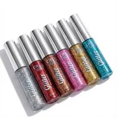 Delineador Líquido Glitter City Girls Maquiagem Carnaval Longa Duração