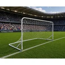 TRAVE DE GOL DE FUTEBOL G COM 1 GOL 1,08X49CM MENINO BRINCAR REDE FERRO