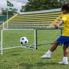1 Trave de gol 51,5x83cm M 100% de ferro Super Resistente Variação de Cores SAG TOYS.