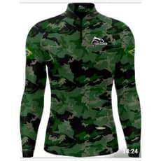 CAMISA CAMISETA BLUSA DE PESCA UV50+ CAMUFLADA