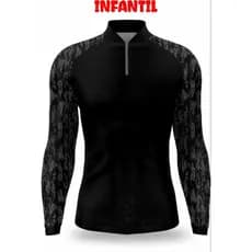 CAMISA CAMISETA BLUSA DE PESCA COM PROTEÇÃO UV50+ INFANTIL
