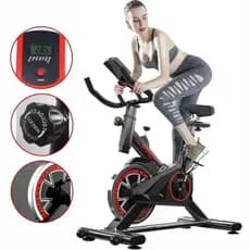 Bicicleta Spinning Ergométrica Semi Profissional Sport Preto