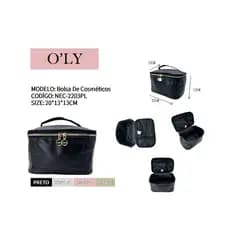 Necessaire Organizador Cosmético Maquiagem Feminino Para Viagem